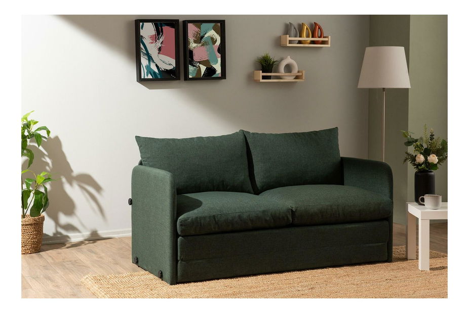 Széthúzható kanapé Sagoretti XL (zöld)