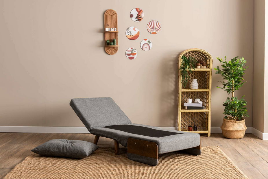 Fotel Como S (világosszürke)