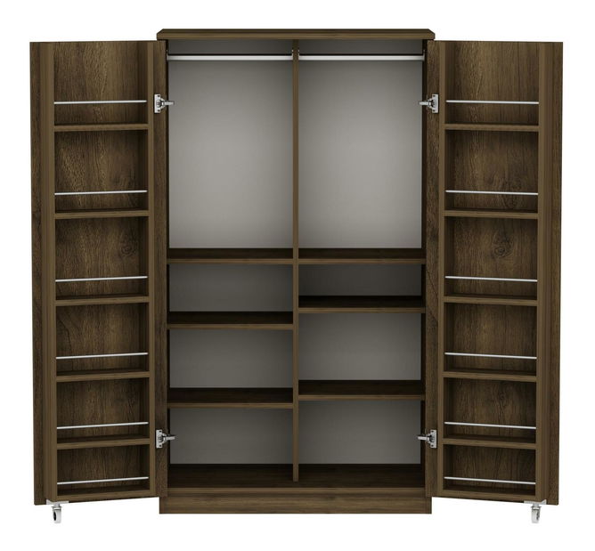 Ruhásszekrény Passek (dió)