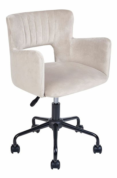 Kancelárska stolička Shelba (béžová) 