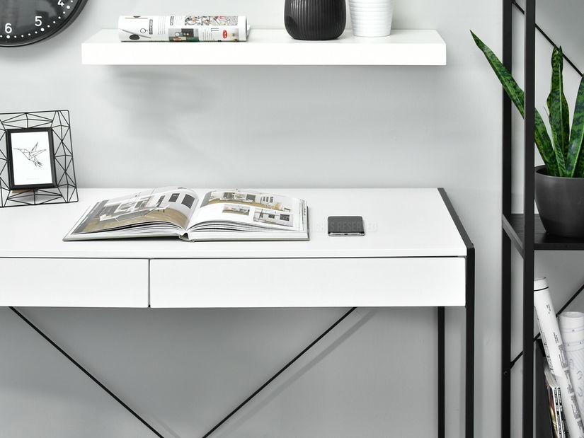 PC stolić Unica (bijela + crna)