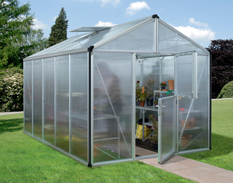 Stil clasic Greenhouse Zeus 10000 (policarbonat + aluminiu anodizat)