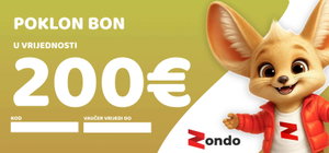 Poklon kupon u vrijednosti 200 €