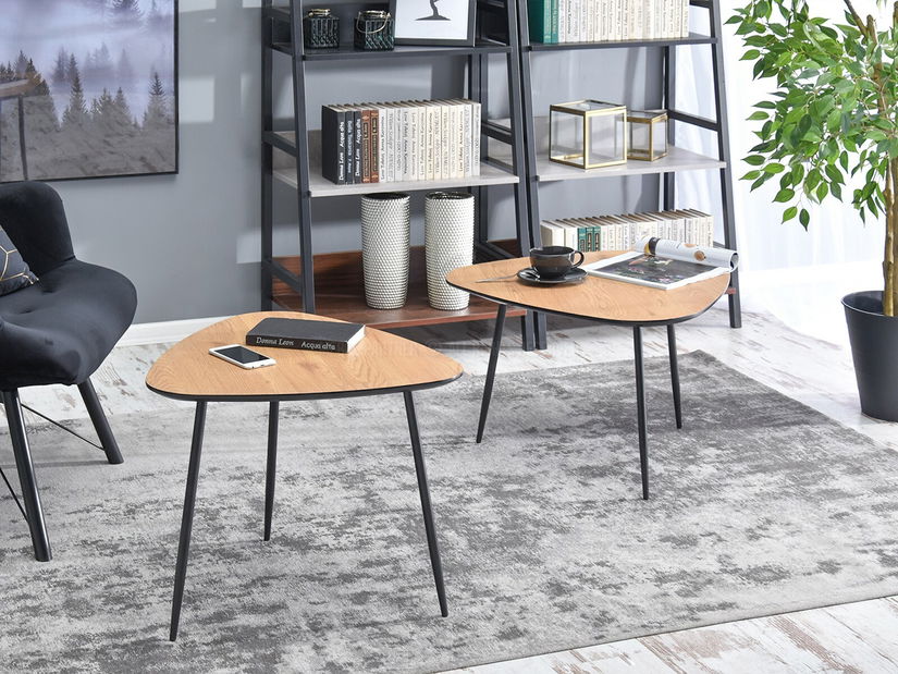 Stolić za kavu Rossi Zest Xl (hrast + crna)