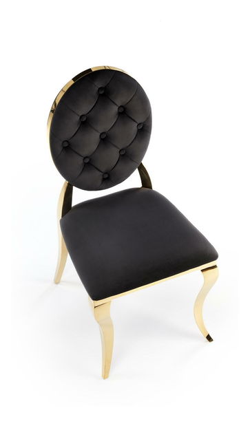 Blagovaonska stolica Regino (crna + zlatna)