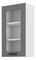 Felső konyhaszekrény Lucid 40 GS 90 1F (dustgrey + fehér)