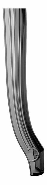 Set 2 ks. jedálenských stoličiek VITTON II (čierna)