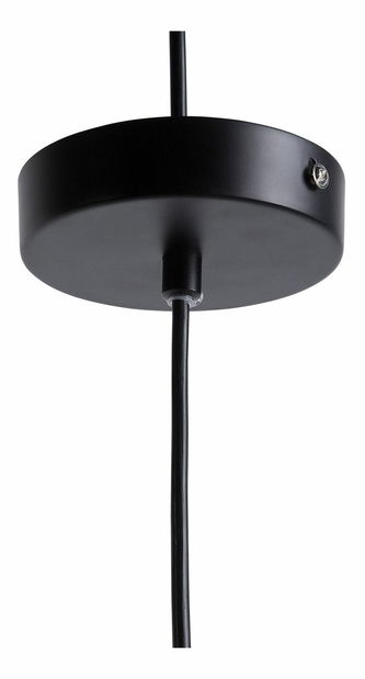 Závesná lampa Torato (čierna)