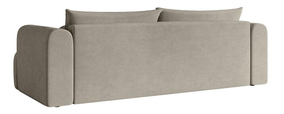 Canapea trei locuri Didier (gri + negru)