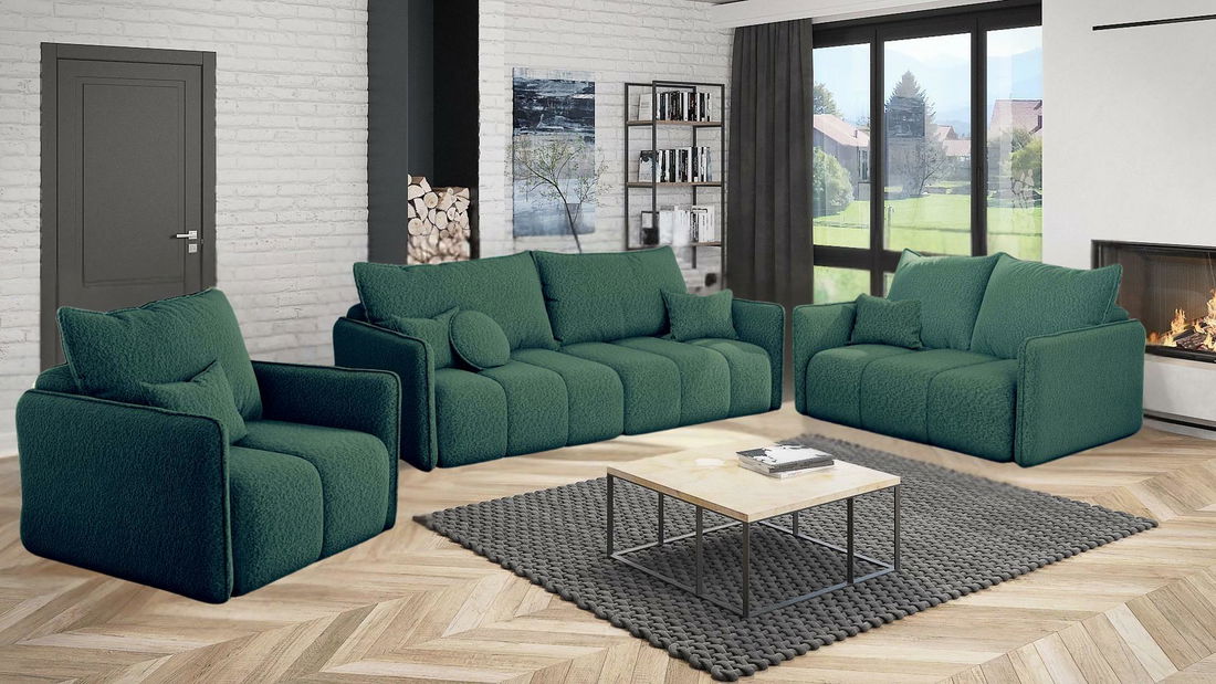 Garnitura za sjedenje Carmelone S (zelena)