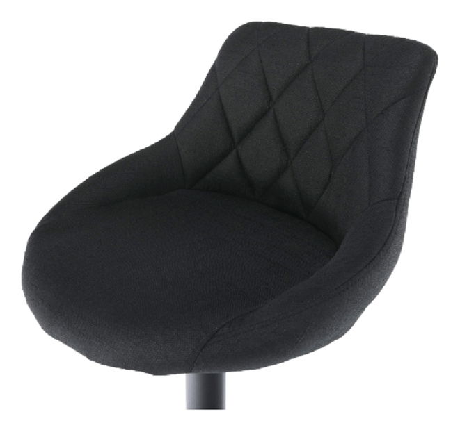 Barová stolička Teken (čierna)