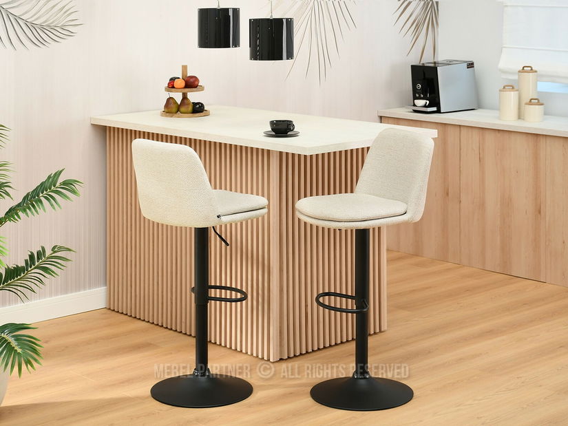 Barska stolica Ravelianto (krem + crna)