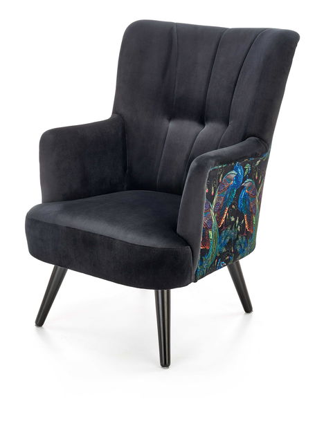 Relaxačné kreslo Palmira (čierna)