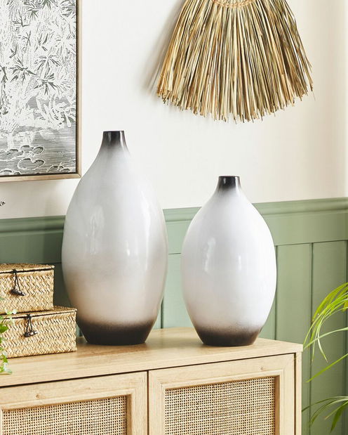 Váza 46 cm Brigitte (fehér)