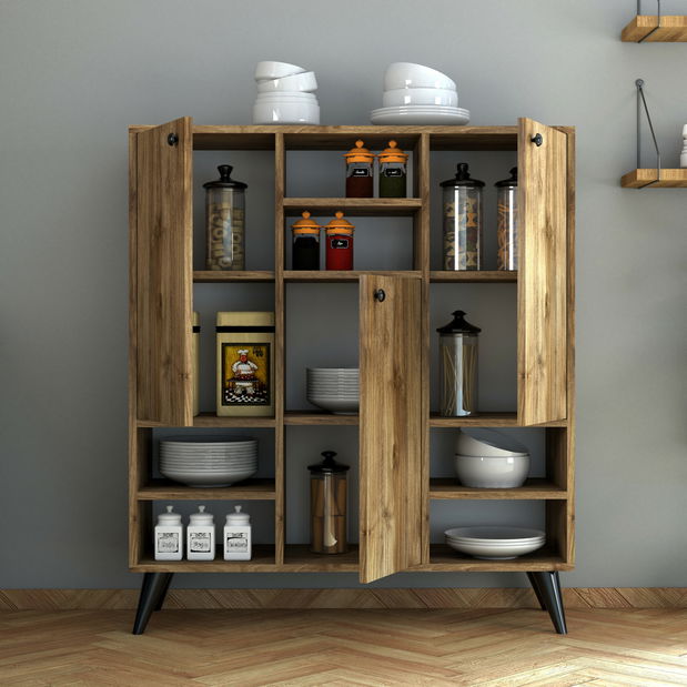 Szekrény Praktik (dió)