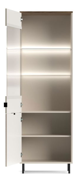 Vitrina Eliminados 2 (kašmir + hrast castello) 