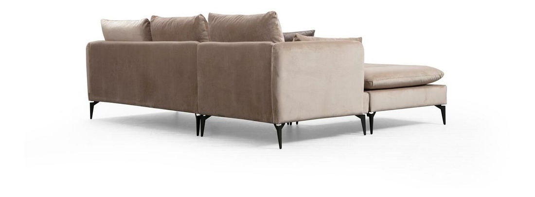 Kutna garnitura Felorexa (bež + crna)