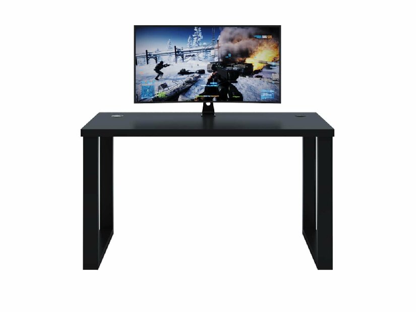 Gaming PC stol Gamer S (crna) (bez rasvjete)