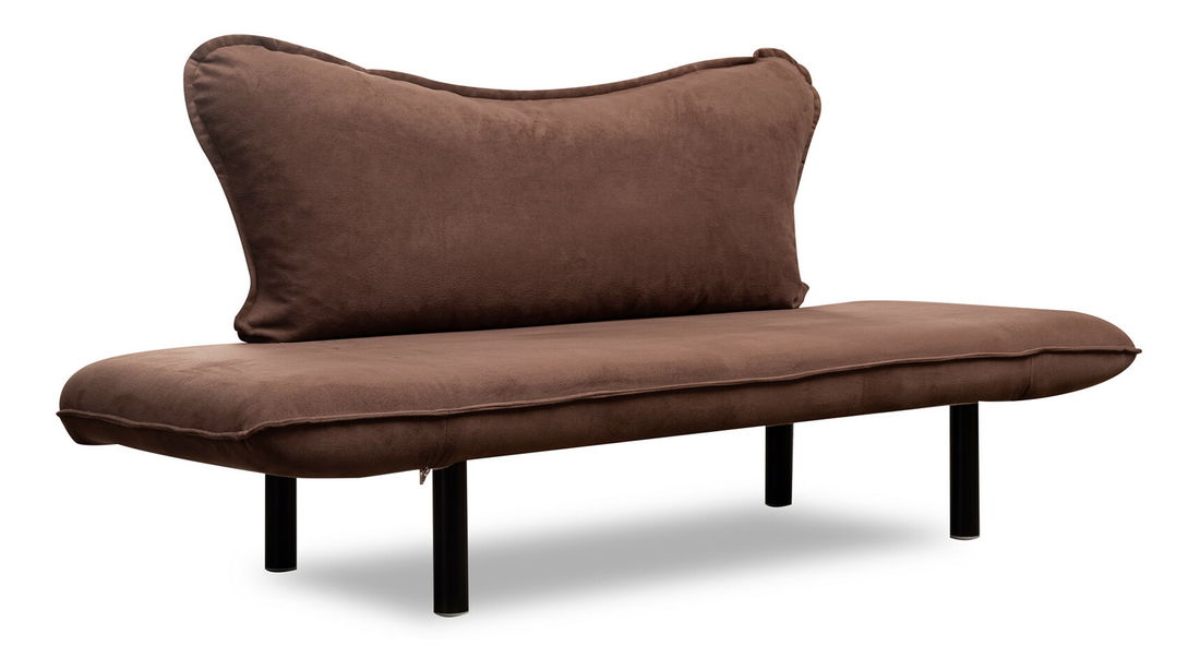 Rozkladacia pohovka dvojsed Chatty (hnedá)