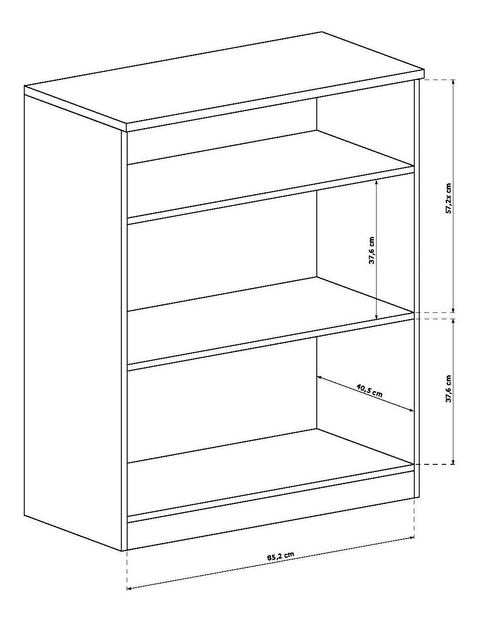 Komoda Titanus 02 (dub lefkas)
