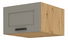 Horná kuchynská skrinka Lucid WH 60 NAGU 36 1 F (dub artisan + claygrey)