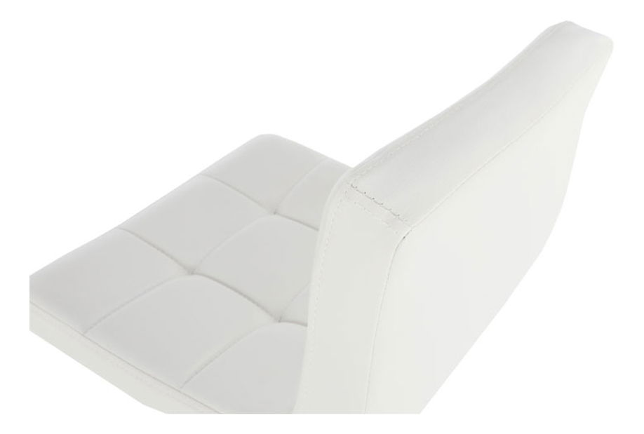 Scaun tip bar Kaisa (alb)