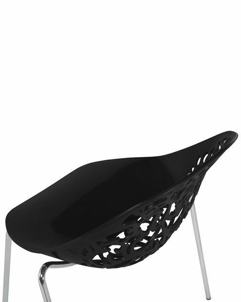 Set 4ks. jedálenských stoličiek Mumbwa (čierna)