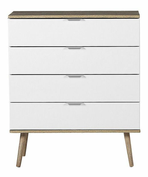 Comodă WASURA (alb)