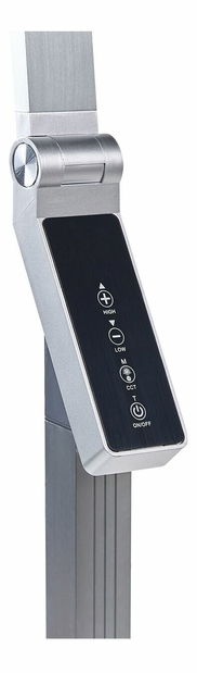 Stojanová lampa Capri (strieborná)