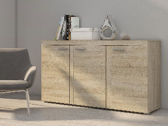 Dulap Rudby 3F (Stejar sonoma)