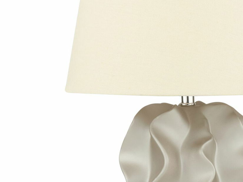 Stolná lampa Akila (krémovo biela)