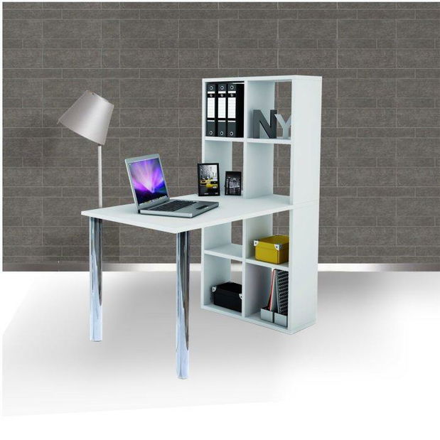 Písací stôl Birao 205604 (s regálom)