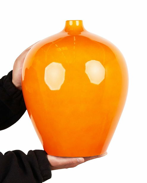 Váza 37 cm Thelma (oranžová) 