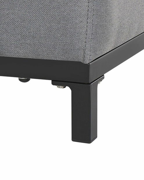 Set 2 buc. fotolii grădină RAVIOL (gri + negru)