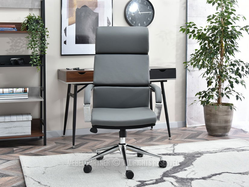 Fotel Blondie (szürke + króm)