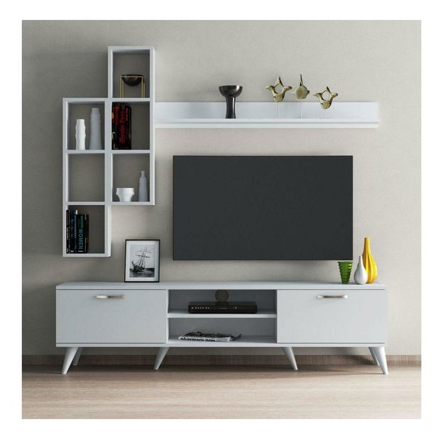 Obývacia stena Lavune 2 (biela) 