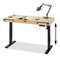PC asztal Osto 120 (sonoma + fekete)