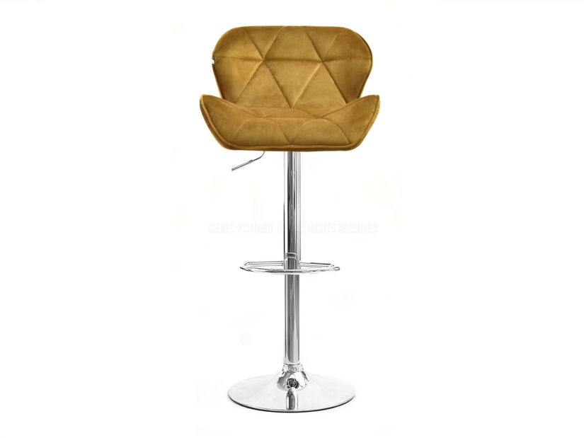 Scaun Huhu (auriu + crom)