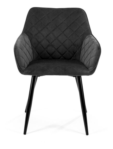 Scaun de masă Sunanda (Negru) (2buc)