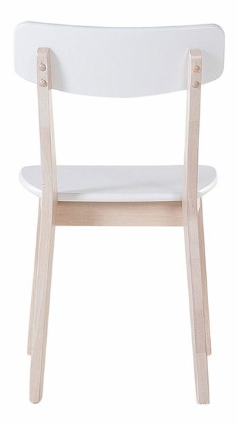 Set 2 ks. jedálenských stoličiek Salmos (biela)