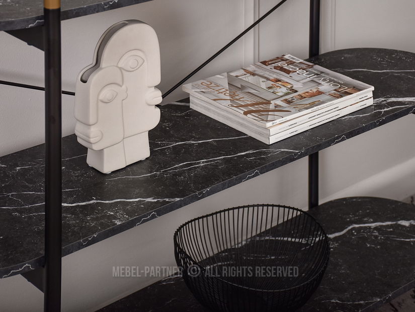 Konzolový stolík Inge (čierna)