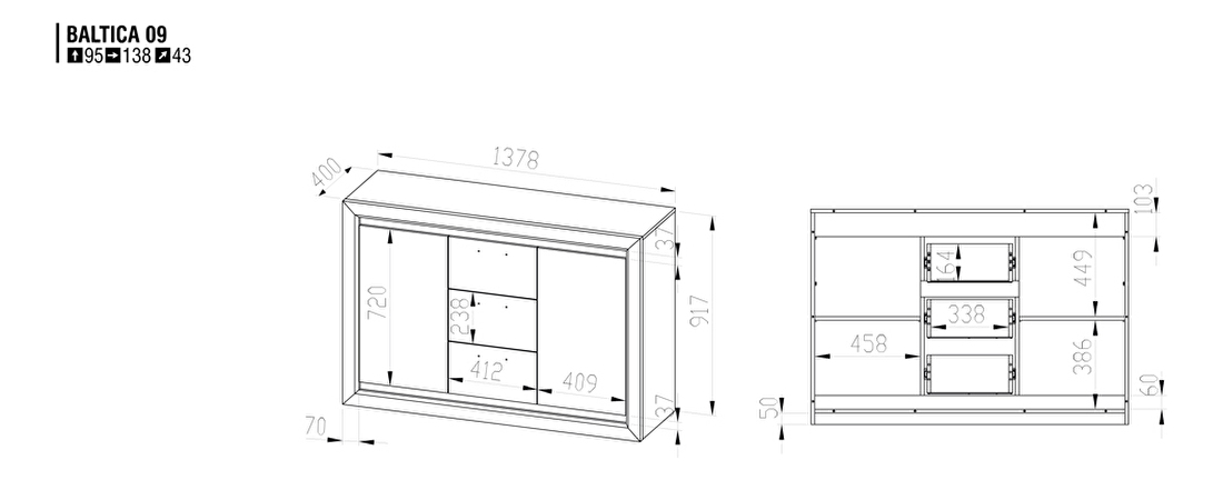 Komoda Baltica 9
