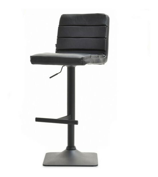 Stolička Hanoi (čierna + chrómová)