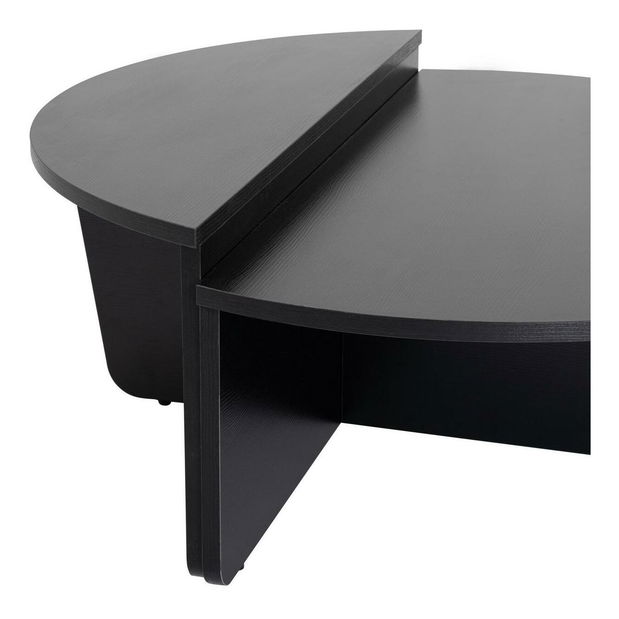 Dohányzóasztal Oronerro 2 (sötét fa)