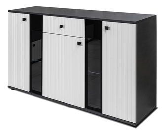 Komoda Saul (bijela + matera) (bez rasvjete)