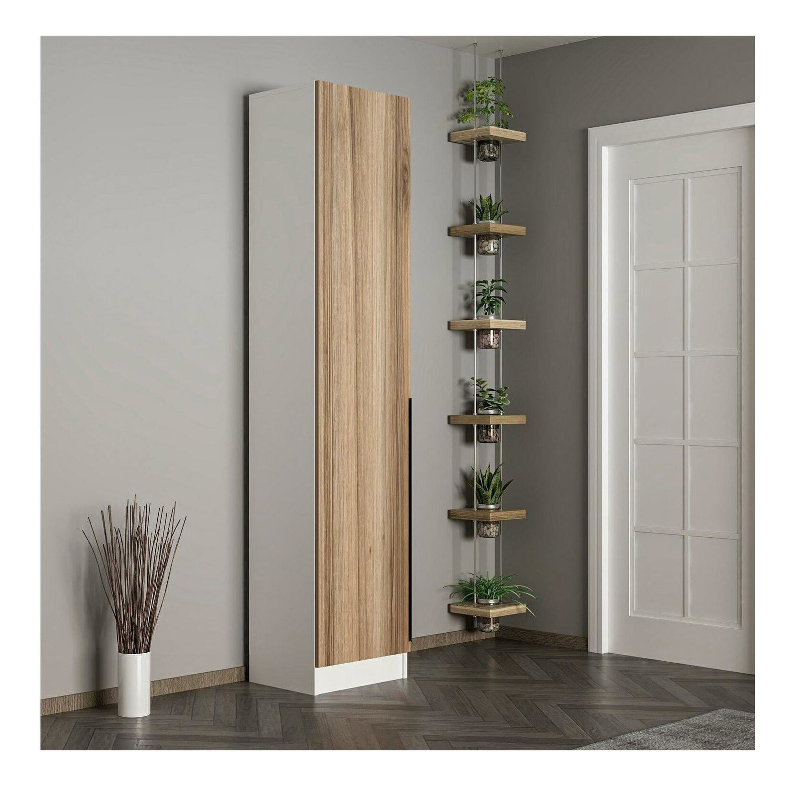 Dulap cu rafturi Nemake 41 (nuc) 