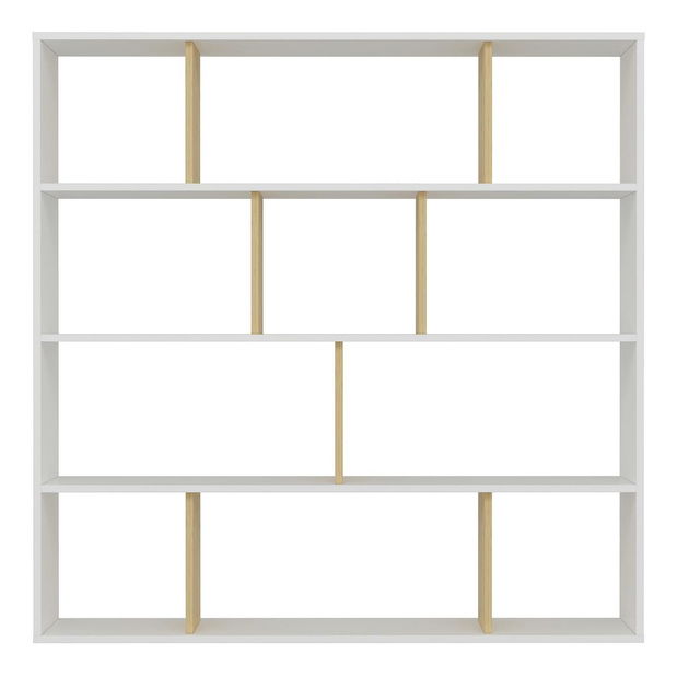 Regál Bilubi (fehér + tölgy) 