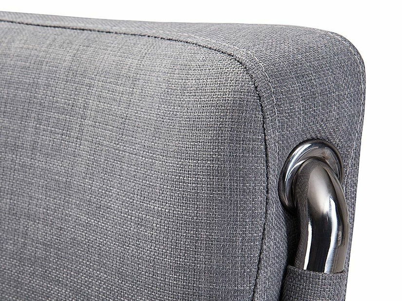 Manželská vodná posteľ 180 cm Pariz (sivá)