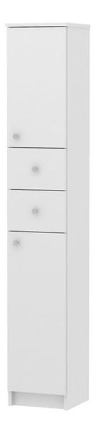 Kúpeľňová skrinka Tarika Si13 biela