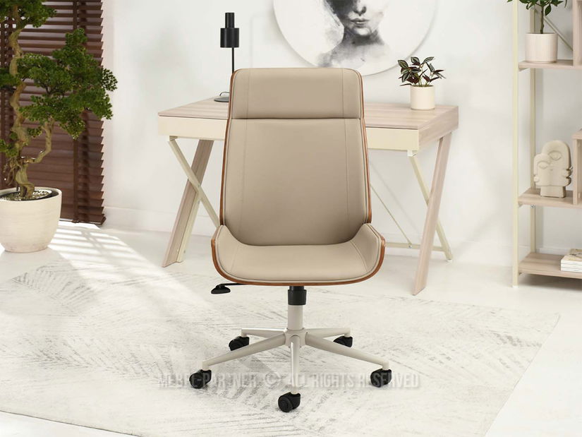 Stolica Aukley (orah + bež + siva)